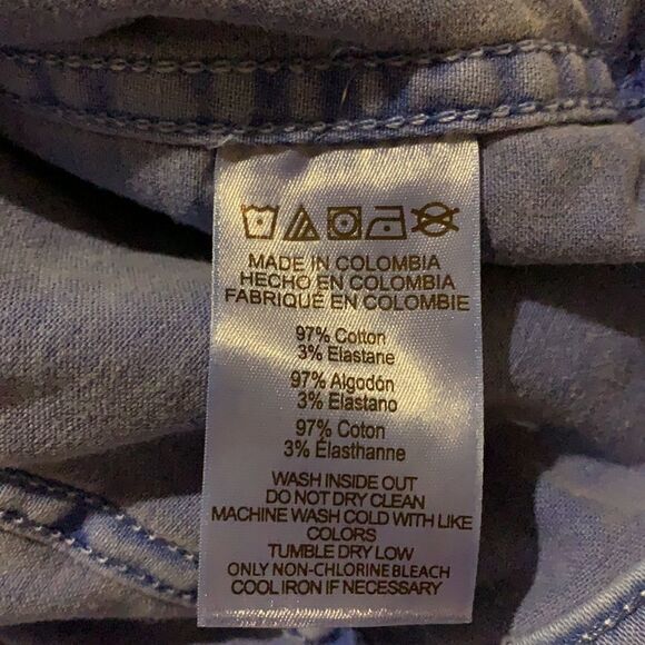 MK Oxford Blue stretch denim jacket. XL. NWT - Picture 11 of 11